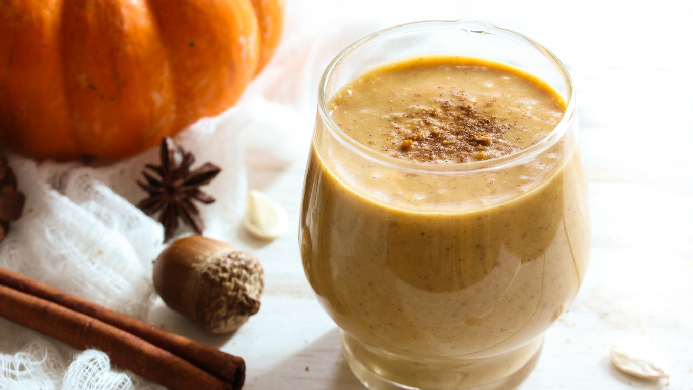 pumpkin spice smoothie